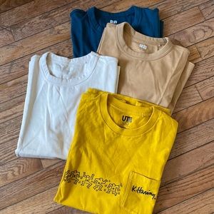 FOUR Uniqlo U & Keith Haring Tee Shirts